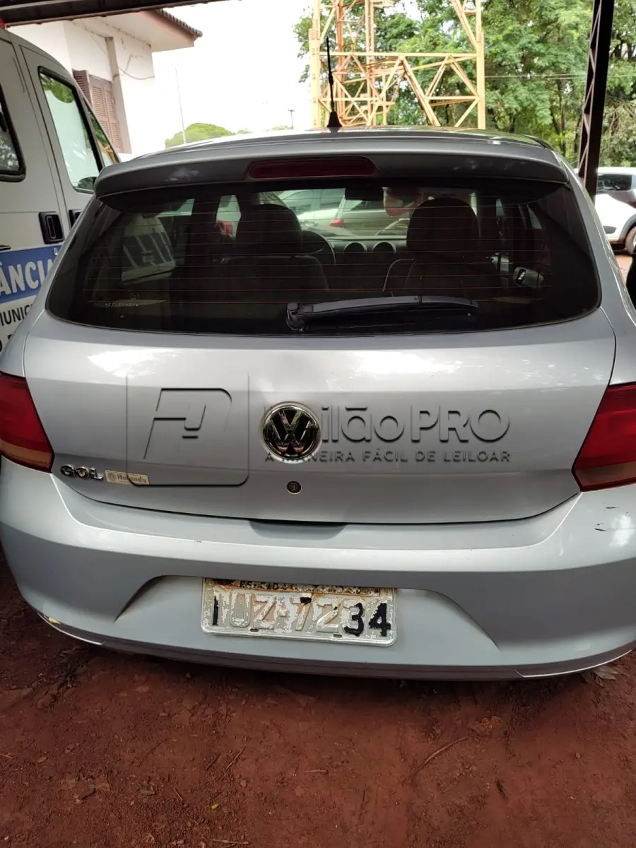 LOTE 004 - Automóvel VW/NOVO GOL 1.0, ano 2014