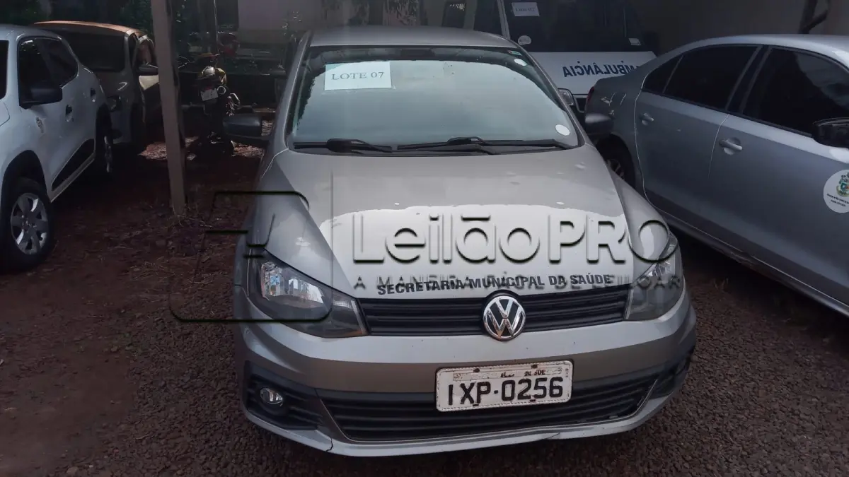 LOTE 007 - Automóvel VW/NOVO GOL TL MCV, ano 2017