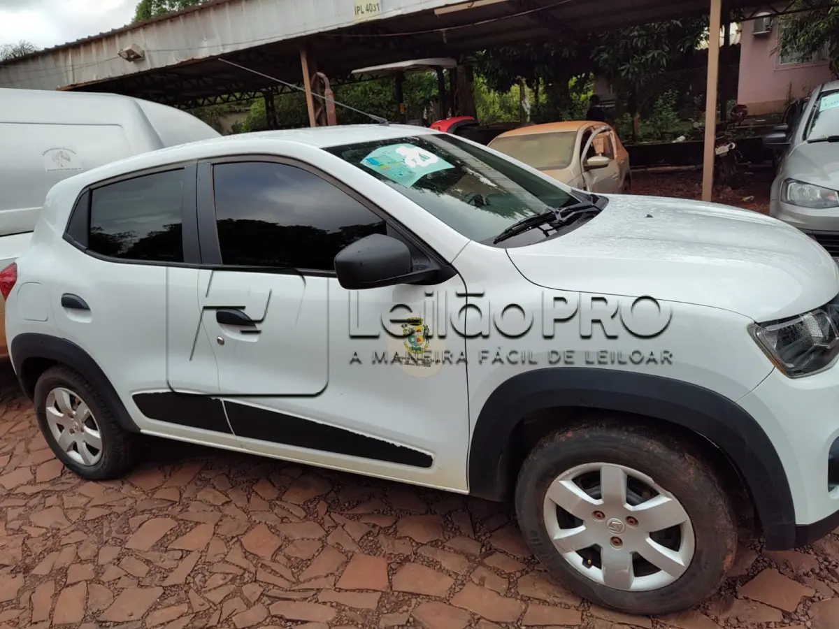 LOTE 009 - Automóvel RENAULT/KWID ZEN 10MT, ano 2019