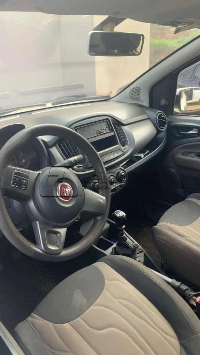 LOTE 003 - Fiat Uno Way 1.3, Ano/Modelo 2017/2018, Branco