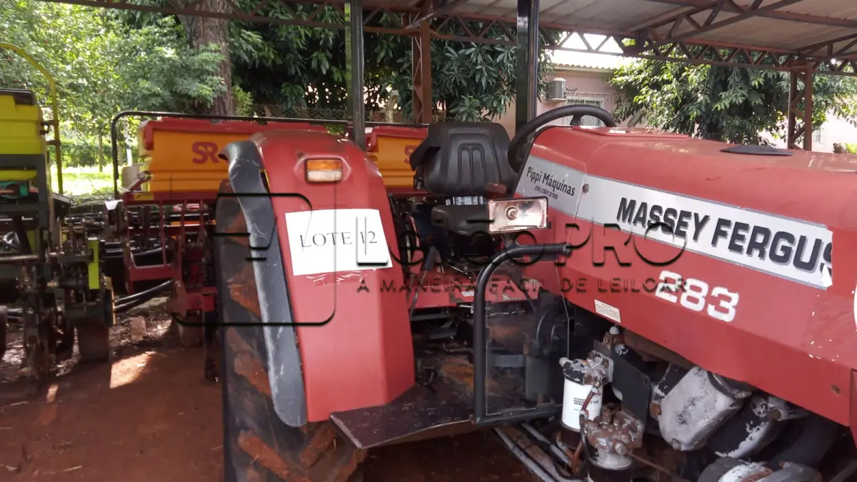 LOTE 012 - Trator MF 283 4x4 Advanced, 2002