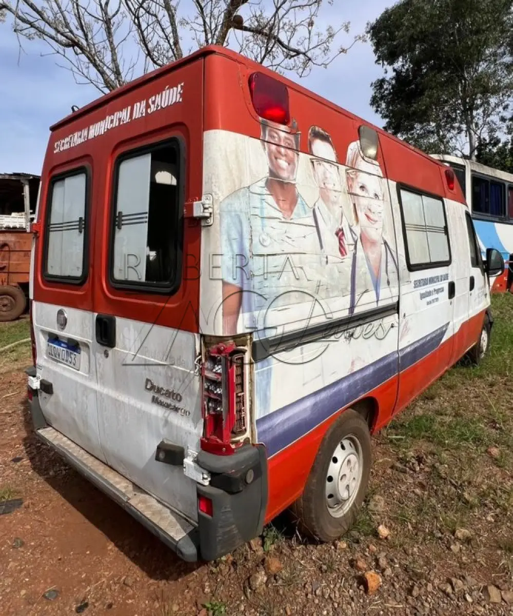 LOTE 003 - Fiat Ducato Mc Rontanamb - Ano/Modelo: 2010/2010, Branca