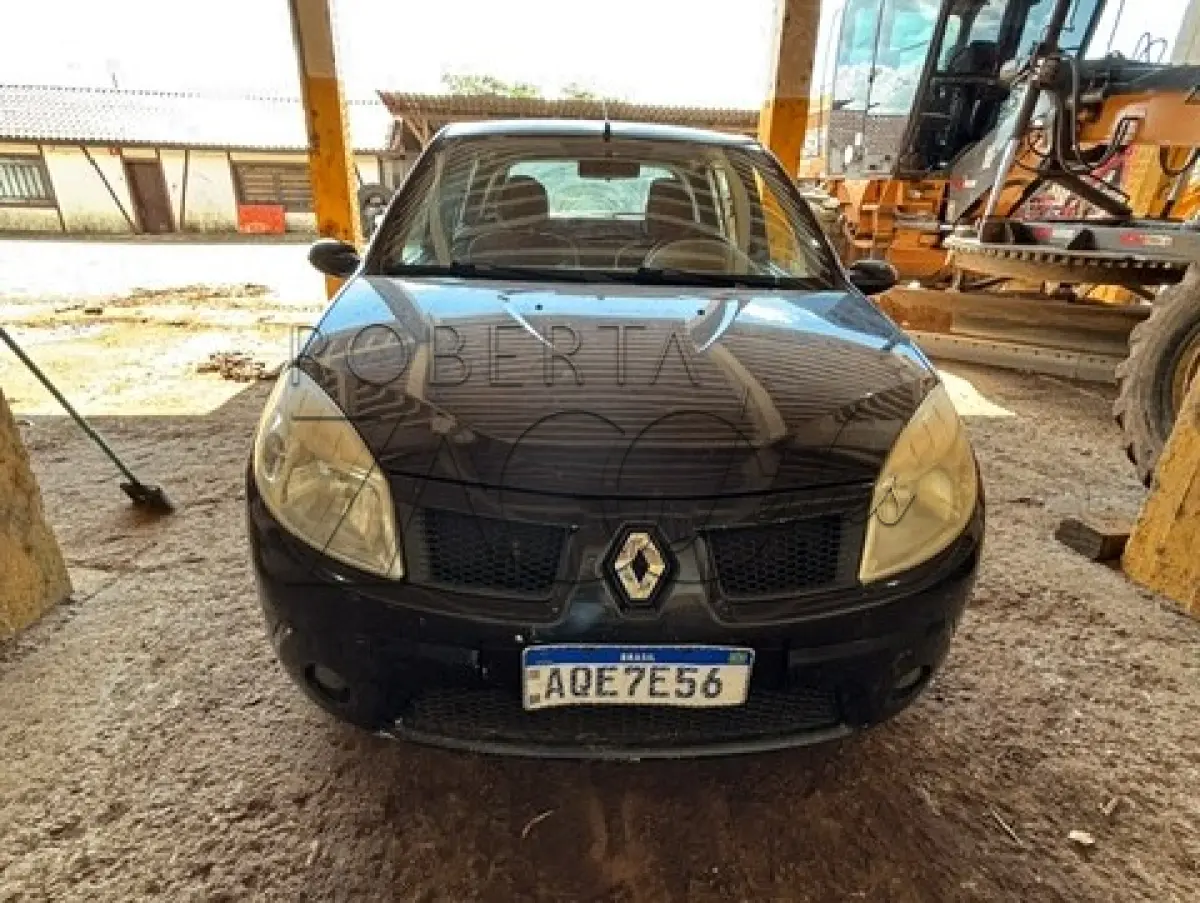 LOTE 012 - AUTOMÓVEL RENAULT SANDERO 1.6 16V  – Ano/Fab: 2008/2009