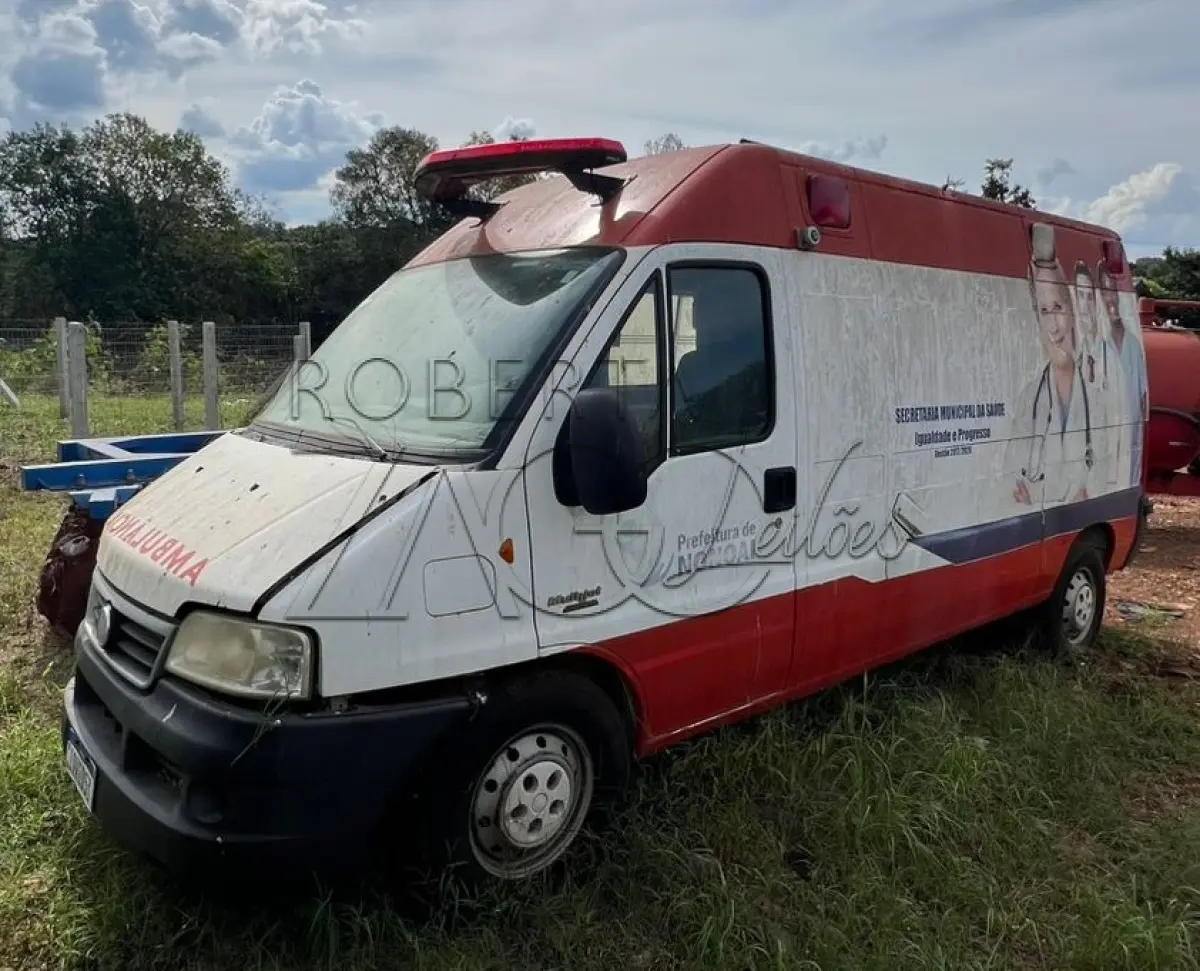 LOTE 003 - Fiat Ducato Mc Rontanamb - Ano/Modelo: 2010/2010, Branca