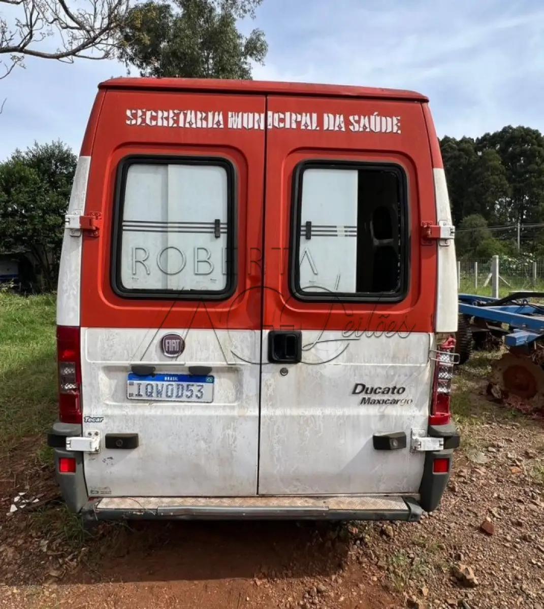 LOTE 003 - Fiat Ducato Mc Rontanamb - Ano/Modelo: 2010/2010, Branca