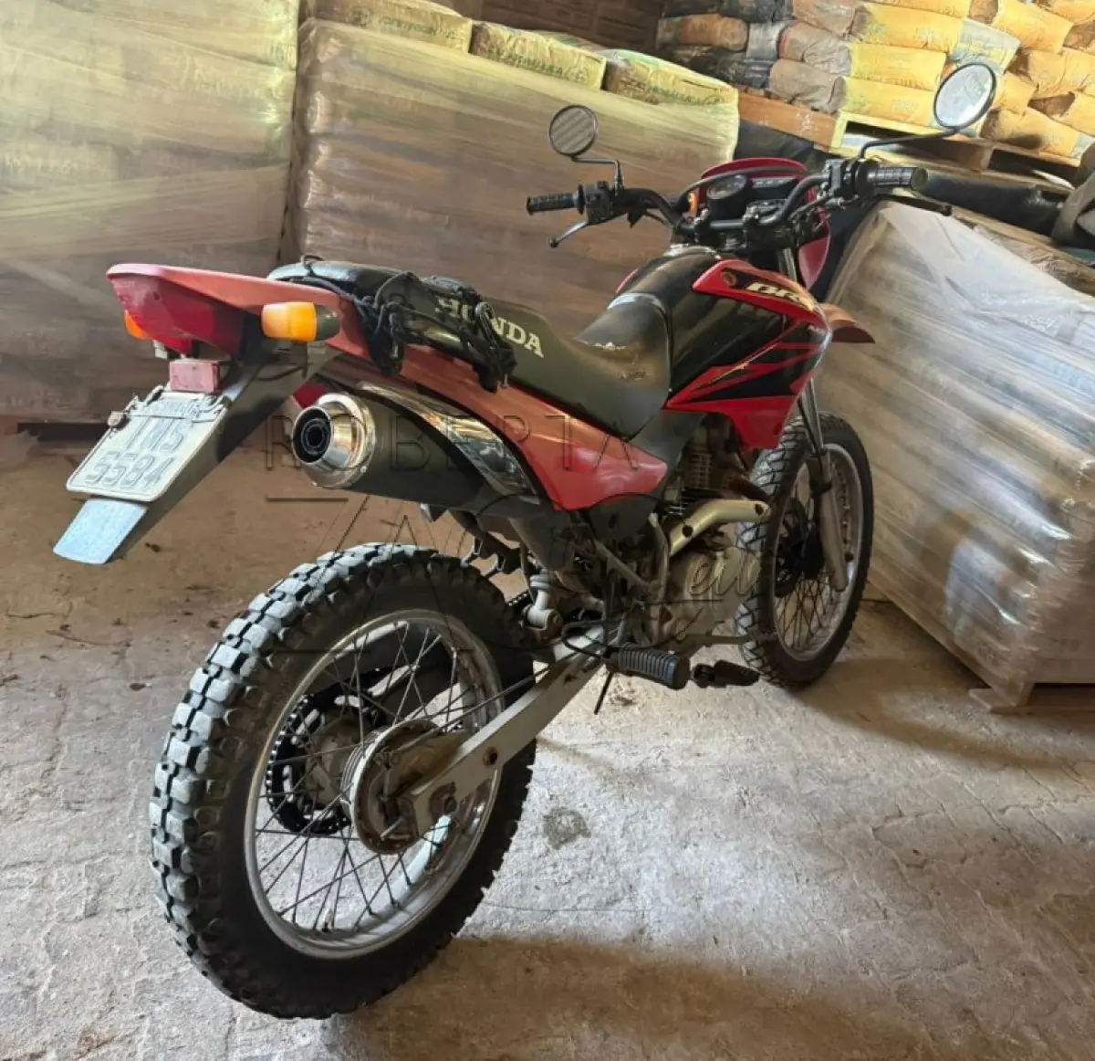 LOTE 001 - MOTOCICLETA HONDA/NXR150 BROS ESD, 2006/2007
