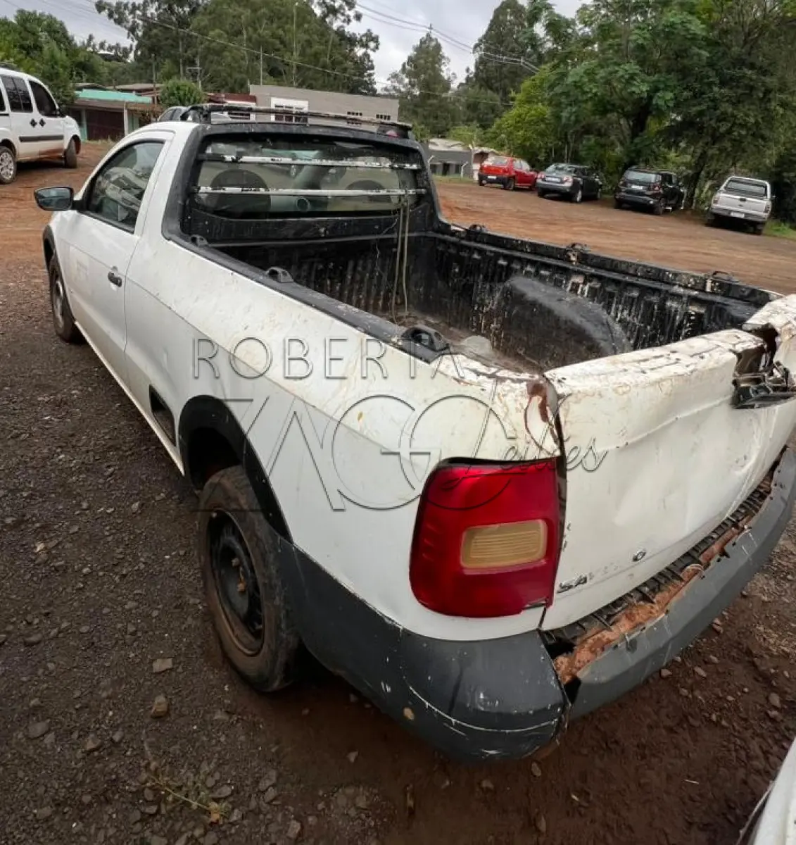 LOTE 009 - Volkswagen Saveiro 1.6 Cs - Ano/Modelo: 2011/2011, Branca