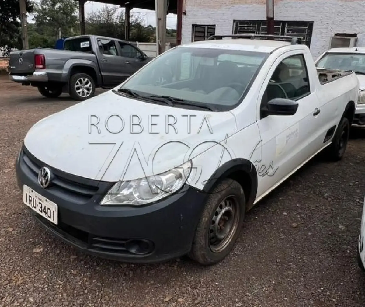 LOTE 009 - Volkswagen Saveiro 1.6 Cs - Ano/Modelo: 2011/2011, Branca