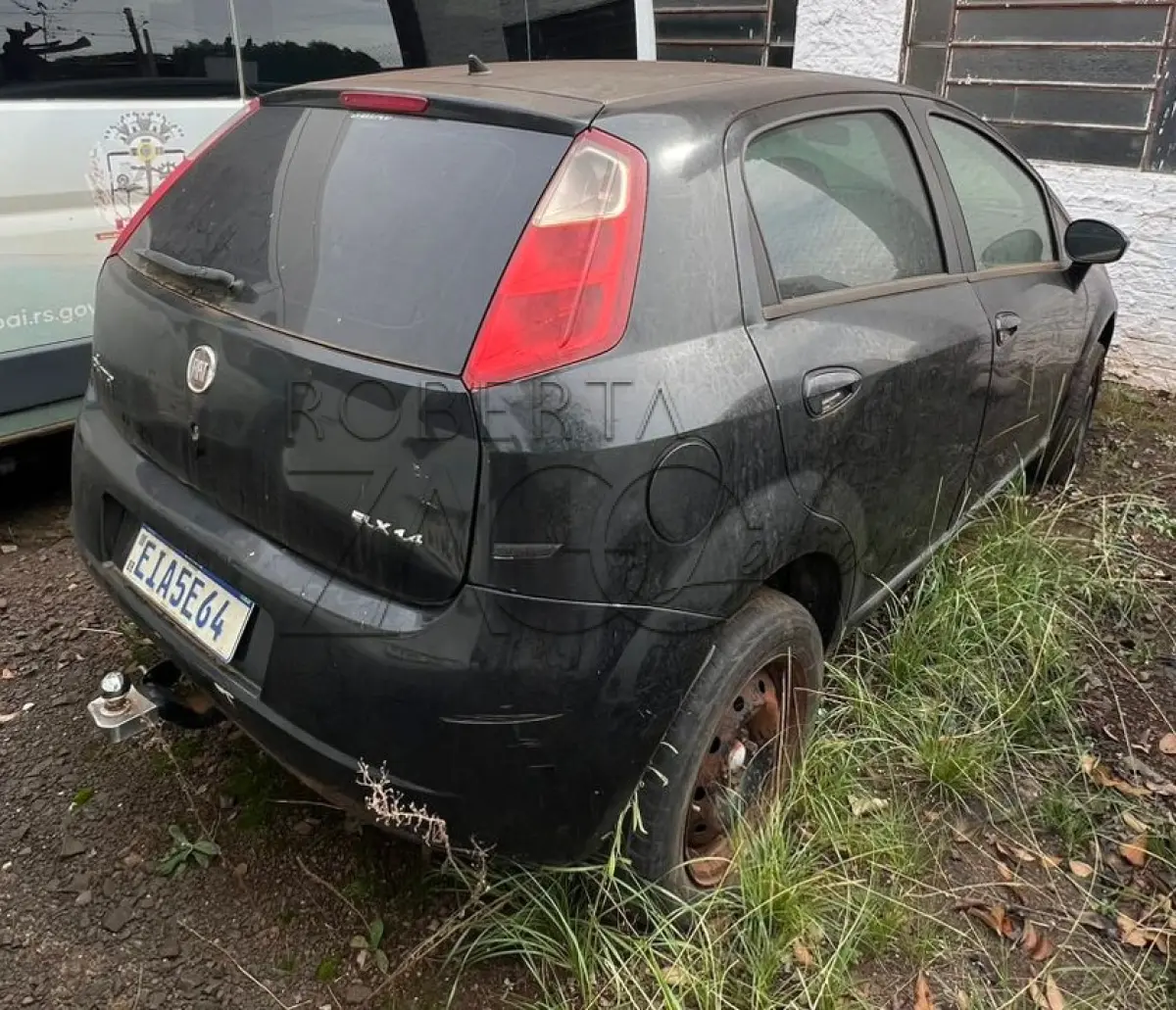 LOTE 004 - Fiat Punto Elx 1.4 - Ano/Modelo: 2009/2009, Preta