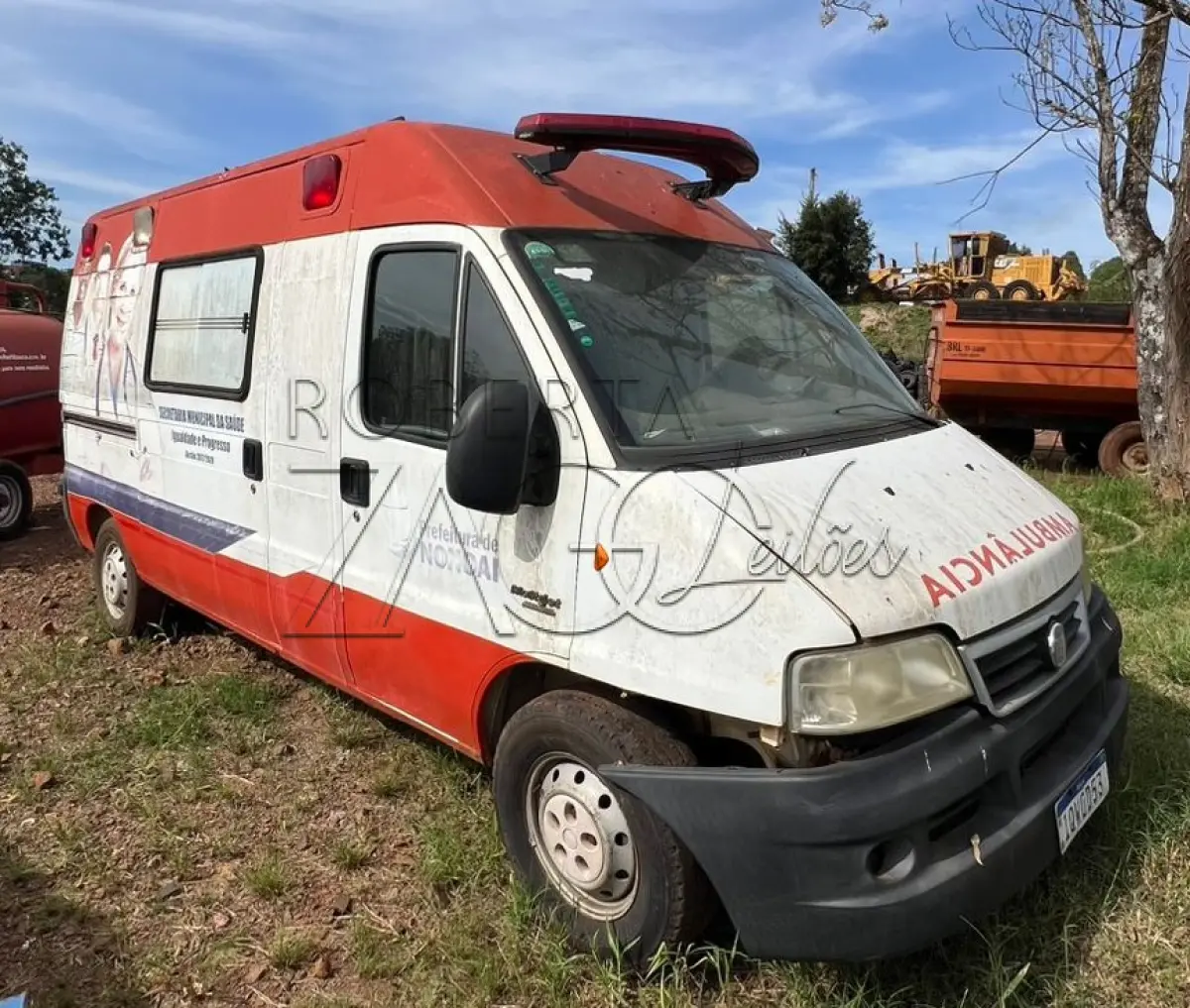 LOTE 003 - Fiat Ducato Mc Rontanamb - Ano/Modelo: 2010/2010, Branca