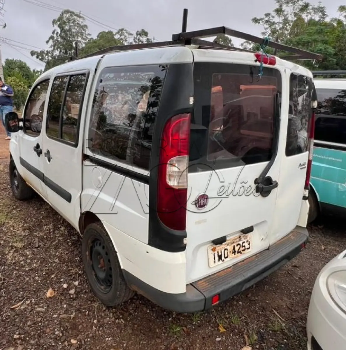 LOTE 007 - Fiat Doblo Essence - Ano/Modelo: 2014/2015, 07 Passageiros. Branca