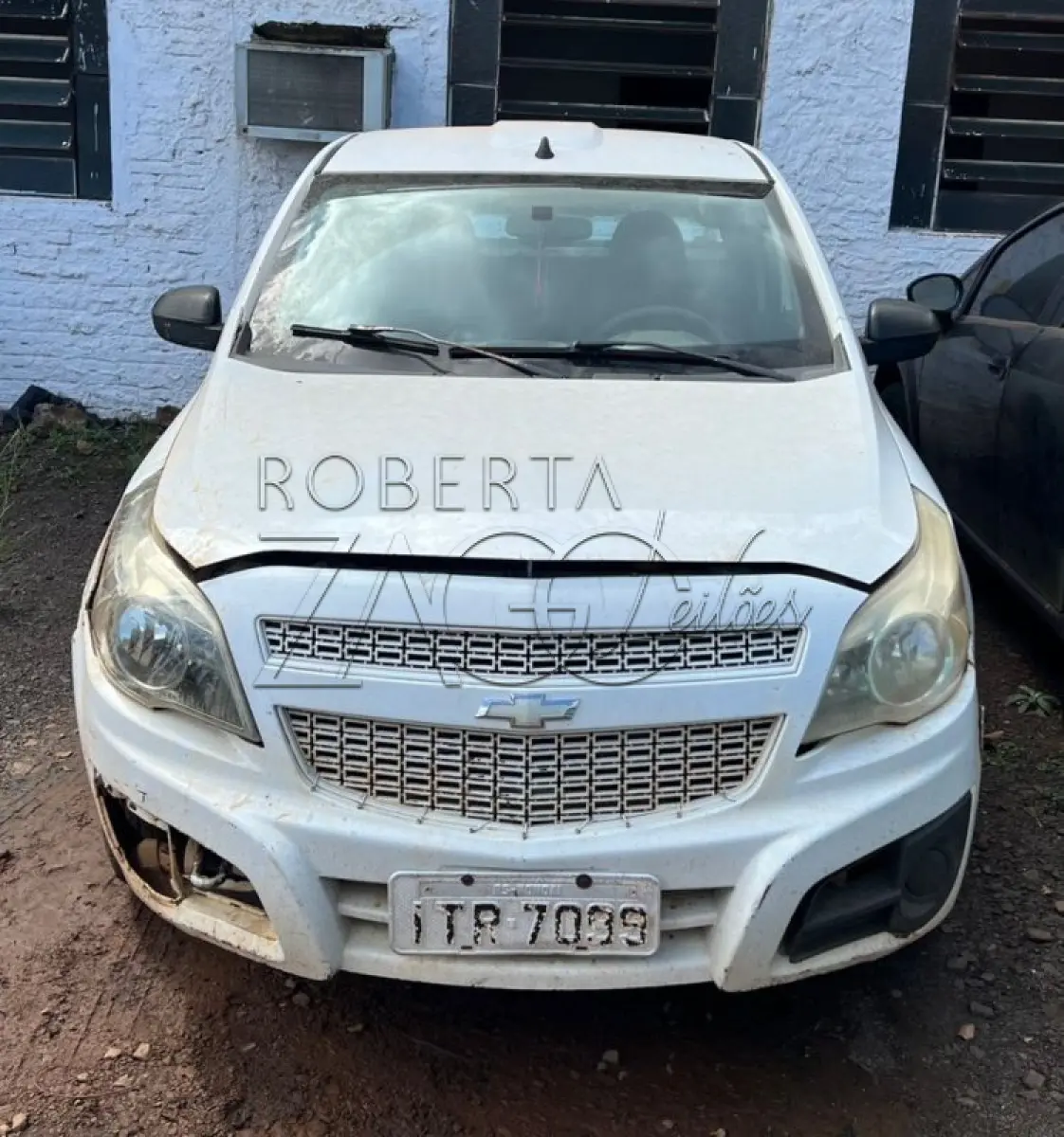 LOTE 008 - Chevrolet Montana Ls - Ano/Modelo: 2012/2013, Branca