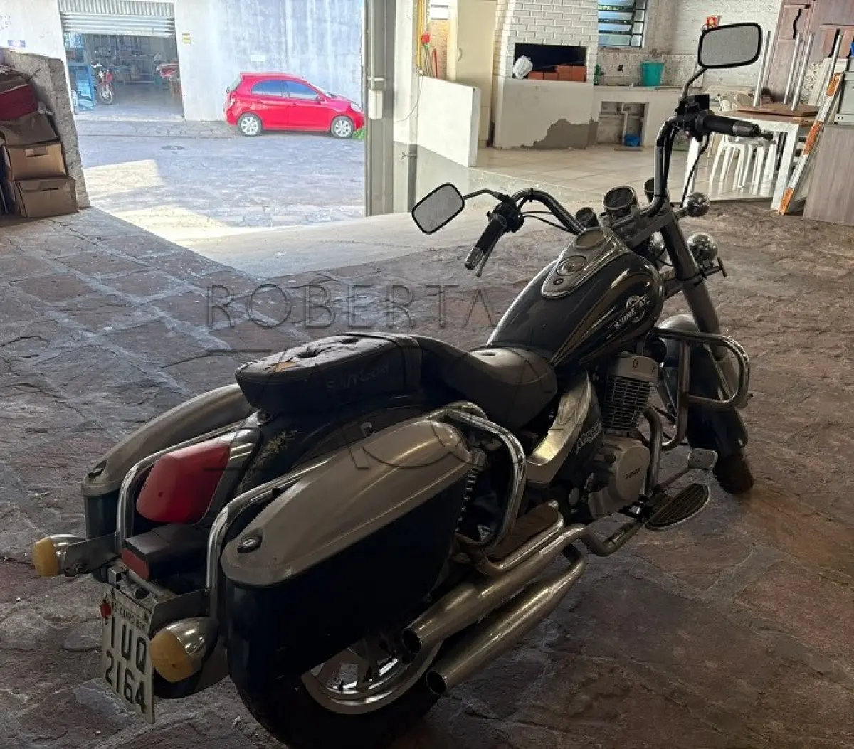 LOTE 009 - Veículo motocicleta Shineray XY 250, 2012/2013, placas IUQ2164