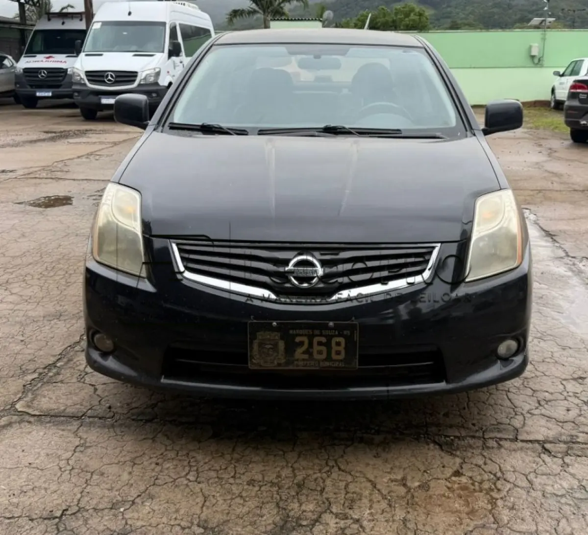 LOTE 010 - NISSAN I SENTRA, 2.0 S, 4 PORTAS, PRETO, ANO 2010/2011.