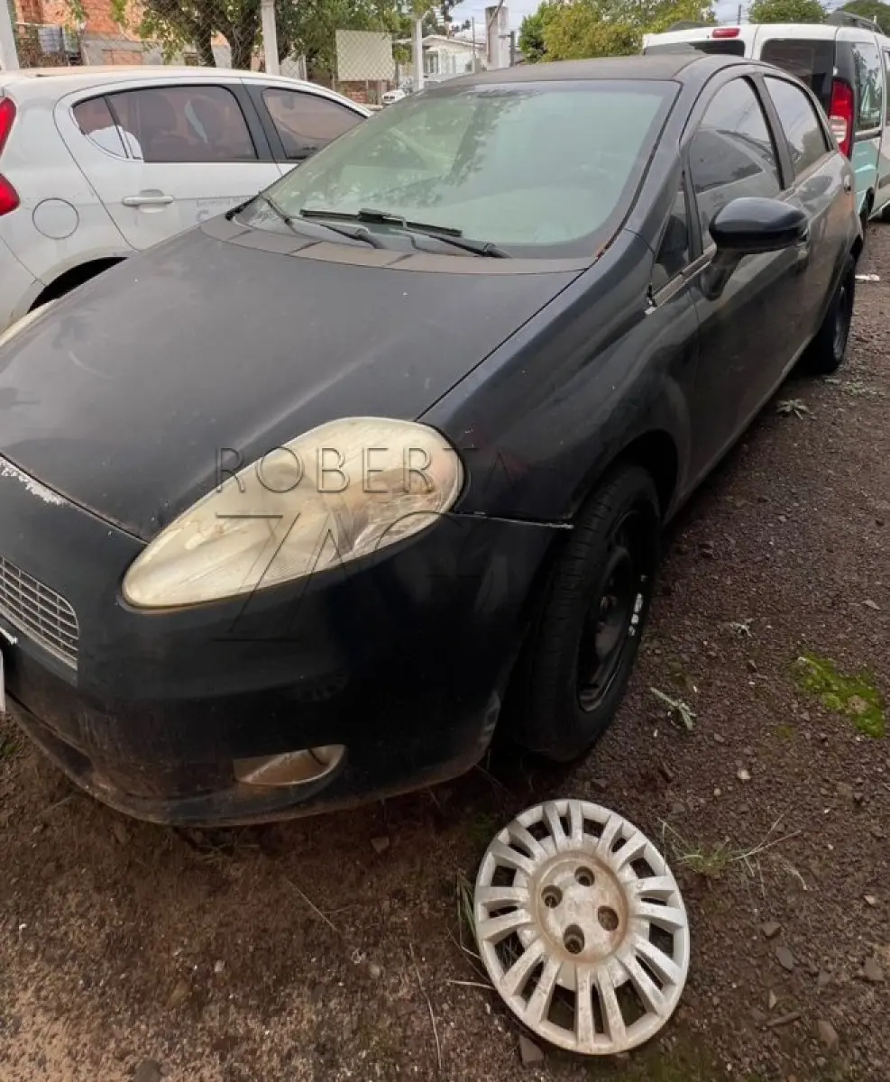 LOTE 004 - Fiat Punto Elx 1.4 - Ano/Modelo: 2009/2009, Preta