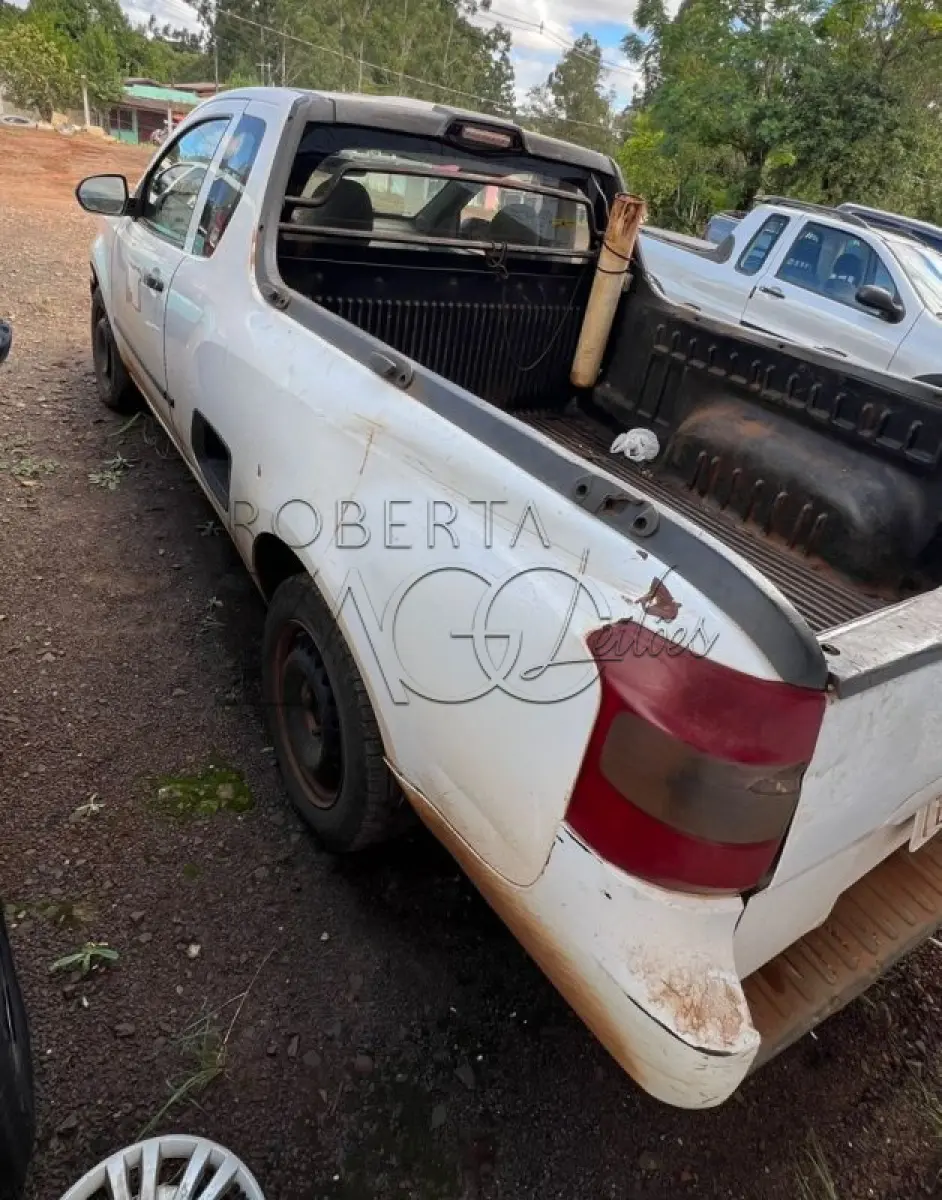 LOTE 008 - Chevrolet Montana Ls - Ano/Modelo: 2012/2013, Branca