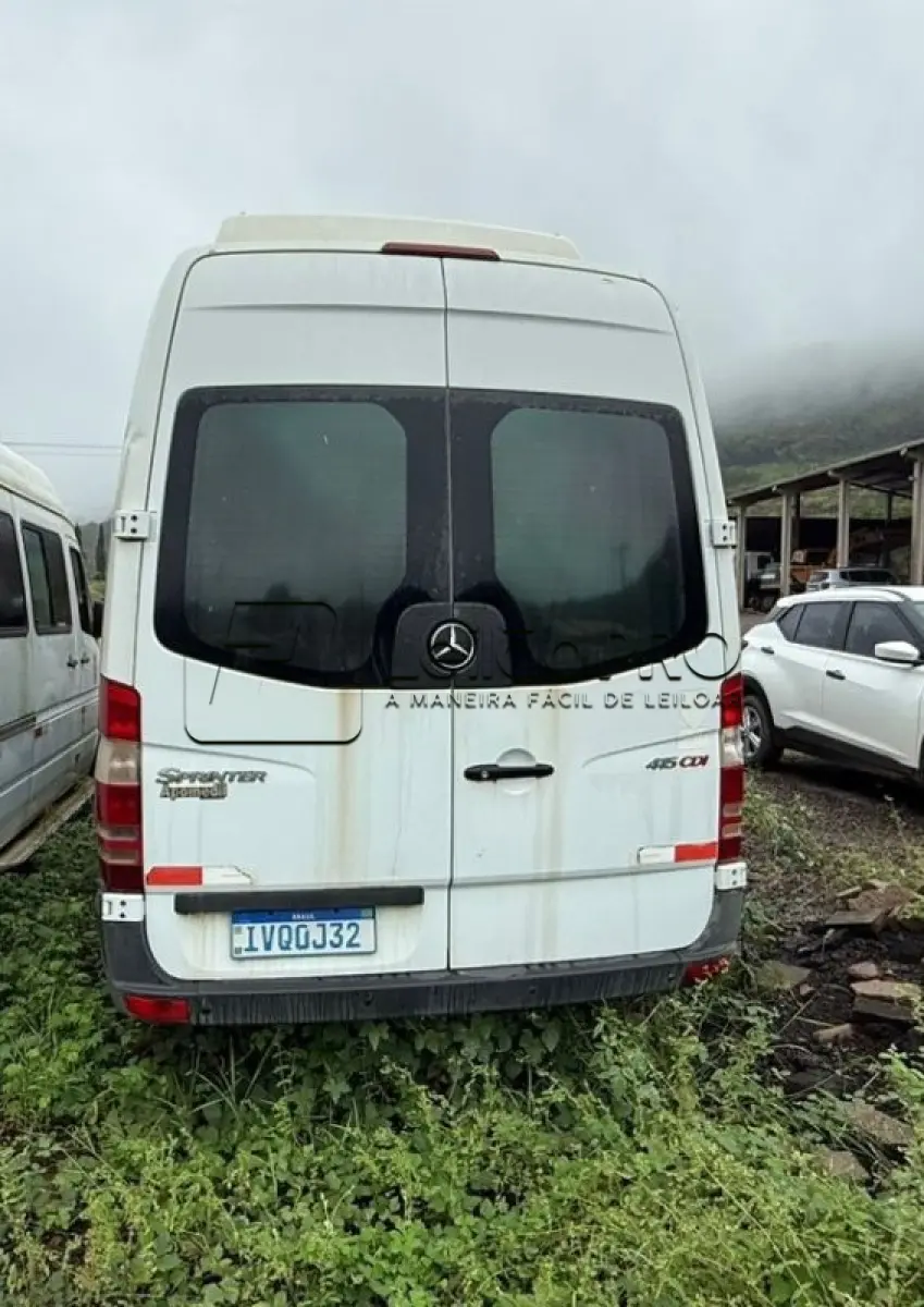 LOTE 007 - SPRINTER I/M.BENZ 415 CDI SPRINTERM, 2 EIXOS, 16 PESSOAS ANO 2014/2014.