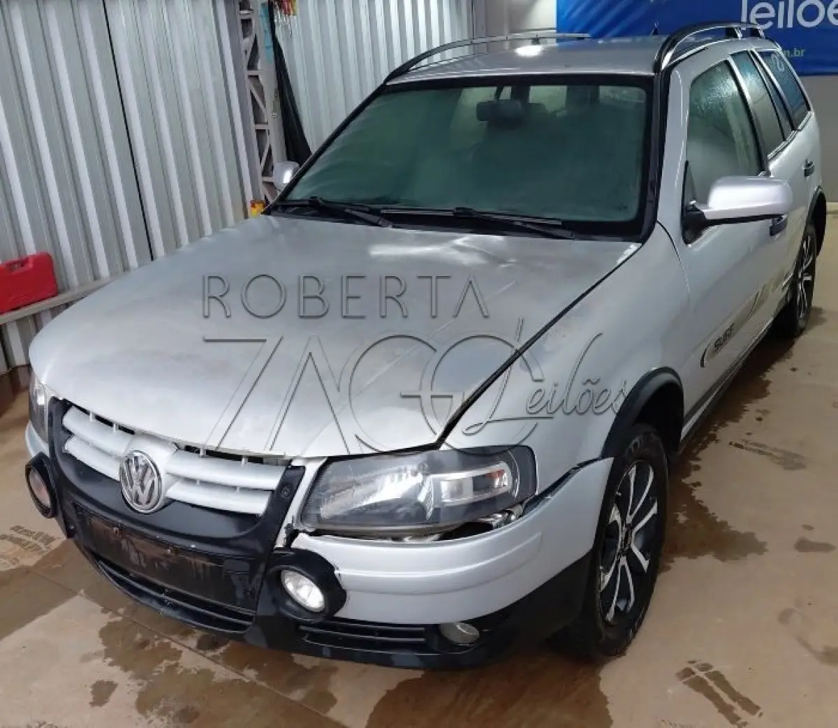 LOTE 006 - Veículo VW Parati 1,56 Surf, Placa IRW 7668, cor prata, 2011/2012
