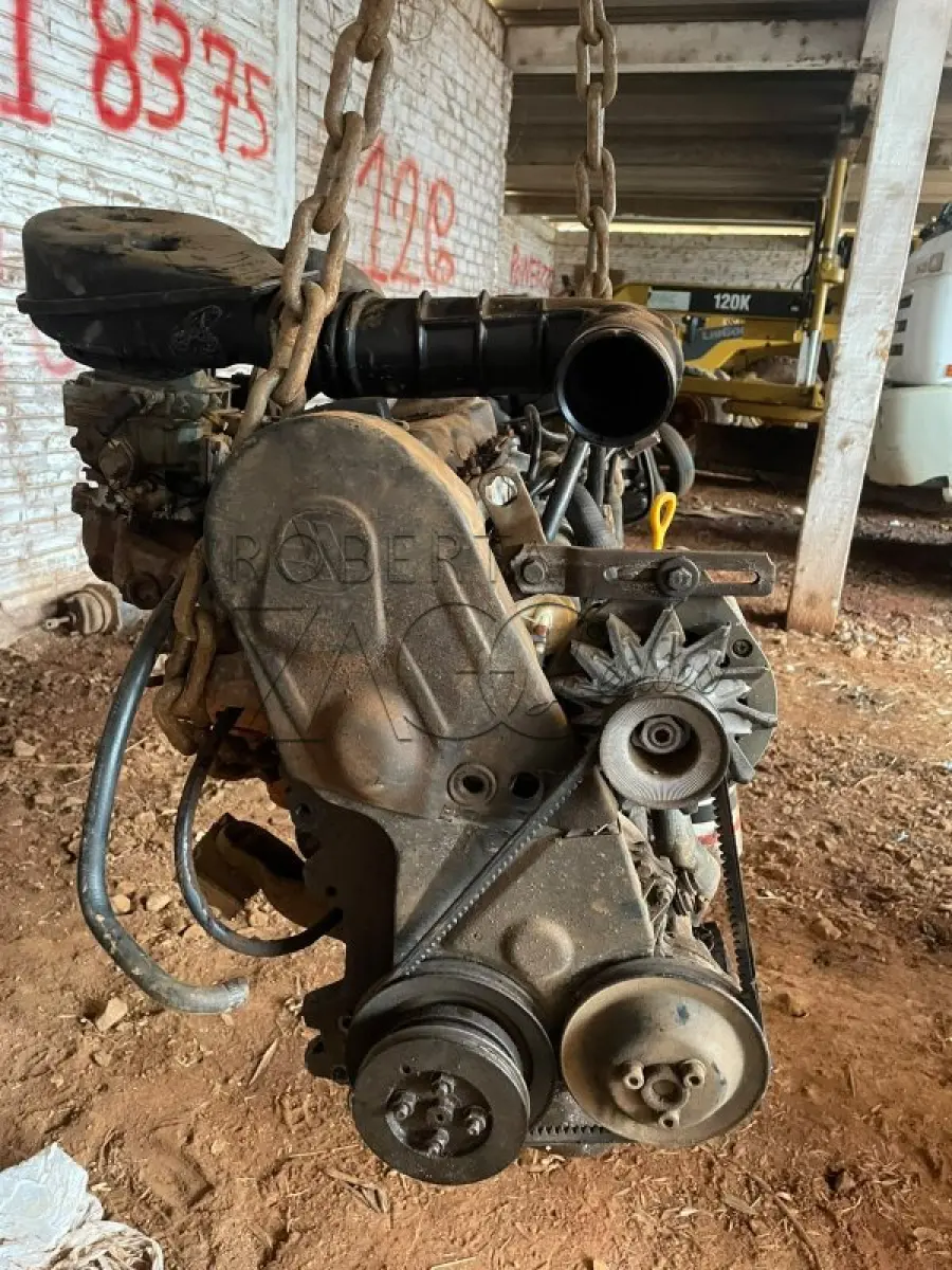 LOTE 010 - UM MOTOR USADO, COMPLETO, MONTADO, MODELO AP 2.0, 8 VÁLVULAS, ASPIRADO, 1984 CILINDRADAS, POTÊNCIA 120CV, COMBUSTÍVEL: GASOLINA.