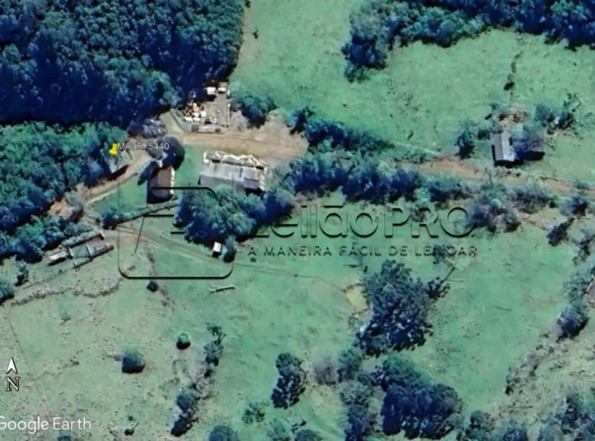 LOTE 015 - TERRENO, SOB MATRÍCULA Nº 5440, COM A SUPERFÍCIE DE 2.500,00M², COM BENFEITORIAS, SITUADA NA ZONA RURAL EM PICADA ORLANDO, MUNICÍPIO DE MARQUES DE SOUZA-RS.