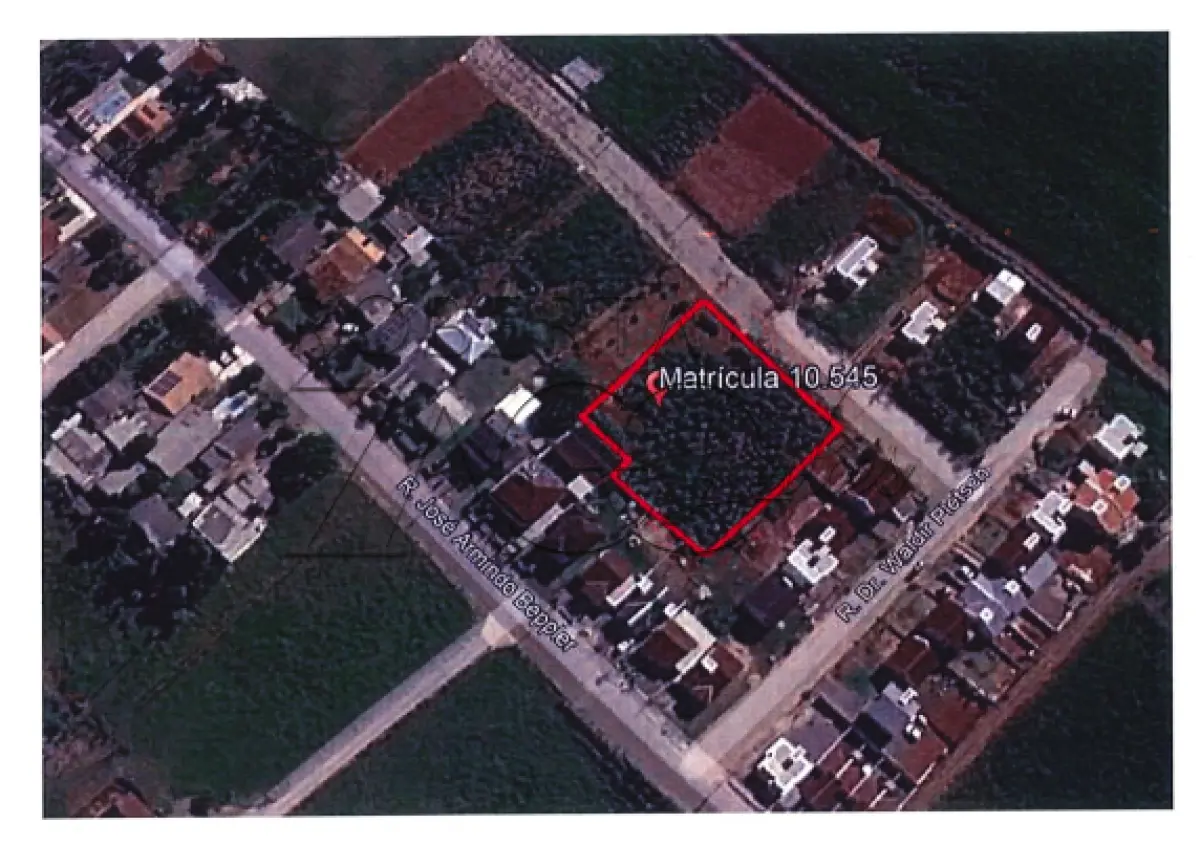 LOTE 001 - Matrícula N° 10.545: LOTE 9 – AREA INSTITUCIONAL - QUADRA B: uma área de terrenos urbana com a extensão superficial de 1.664,36m², situada na rua Paulo Afonso Arnt Herrmann, bairro São João.