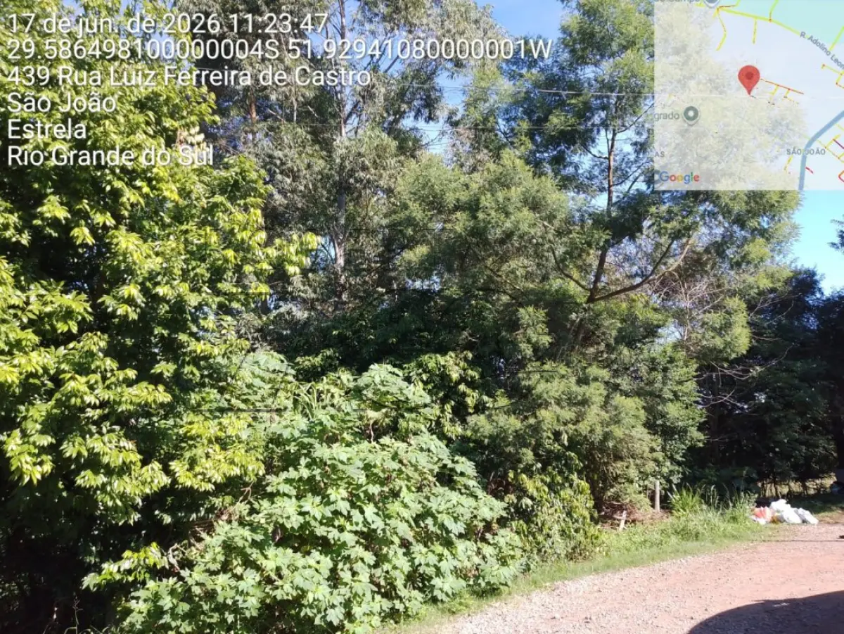 LOTE 004 - Matrícula N° 7.586: ÁREA DE RECREAÇÃO PUBLICA E DE USO INSTITUCIONAL 2 – uma área urbana com a superfície de 2.051,03m² , sem benfeitorias, localizada na rua Luiz Ferreira de Castro, no Loteamento "FINK", bairro São João.