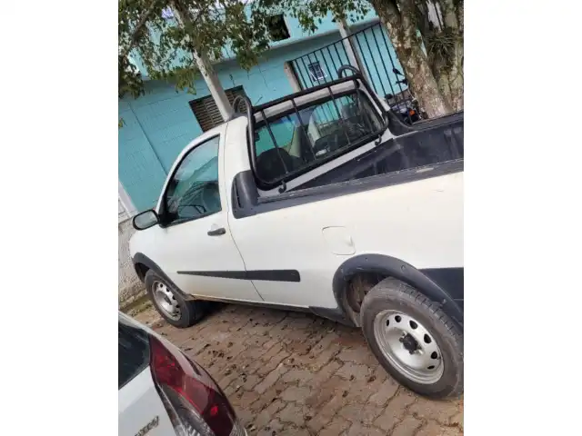FIAT STRADA FIRE FLEX, ANO/MODELO 2008, COR: BRANCA