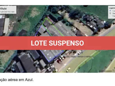 LOTE 001 - Excelente Imóvel Comercial  no Bairro Shell em Guaíba/RS com área total de  814,20 m2
