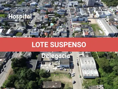LOTE 001 - Excelente Imóvel na Rua Sete de Setembro nº 727, esquina com a Rua Professora Luiza Maraninche com 412,50 m2 em Camaquã/RS