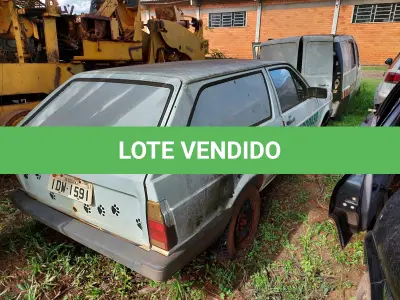 LOTE 026 - Veículo hatch, marca Volkswagen, modelo Parati, ano 1988