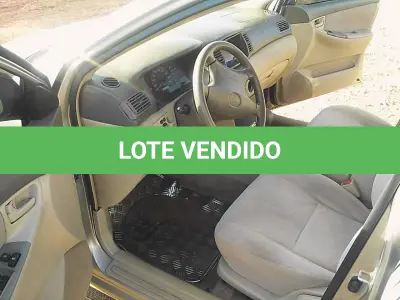 LOTE 5 - Toyota Corolla ano 2002