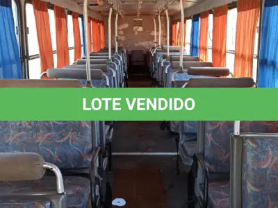 LOTE 006 - Espécie / Tipo: Ônibus de Passageiros - Marca: Volkswagen - Modelo:  COF 16.180 - 184 CV - Ano/Modelo: 1996/1996 - 48 Passageiros - Cor:  Branca