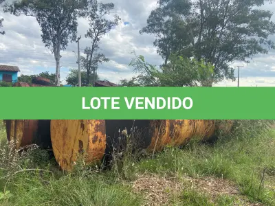 LOTE 047 - Tonel usado com diesel. Volume aproximado 9.000 litros