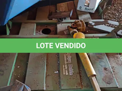 LOTE 016 - Roçadeira - Marca: Forte - Modelo: 1600  - Cor:  Verde - Ano de Fabricação: 2017