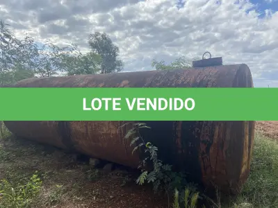 LOTE 046 - Tonel usado com diesel. Volume aproximado 9.000 litros