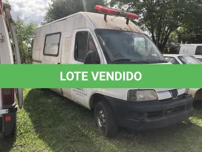 LOTE 019 - Veículo tipo ambulância, marca Peugeot, modelo Boxer F350 LH 2.3 S, ano/modelo 2009/10