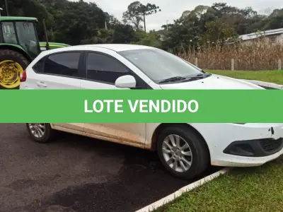 LOTE 004 - Automóvel Marca: Chery - Modelo: Celler 1.5 HB ACT - Ano/Modelo:  2017/2018 - 04 portas - 05 Passageiros - 113 CV - Cor: Branca