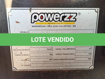 LOTE 009 - Pá Carregadeira Powerzz - Modelo 935A - Ano/Modelo: 2017/2017 - Combustível: Diesel