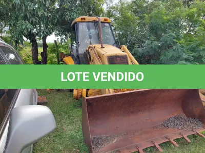 LOTE 033 - Retroescavadeira, marca JCB, modelo 214 4X4 TURBO, ano 1998