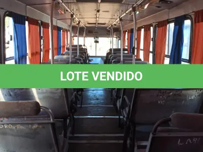 LOTE 006 - Espécie / Tipo: Ônibus de Passageiros - Marca: Volkswagen - Modelo:  COF 16.180 - 184 CV - Ano/Modelo: 1996/1996 - 48 Passageiros - Cor:  Branca