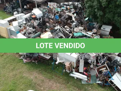 LOTE 048 - Sucatas diversas (aproximado 10.000 Kg)