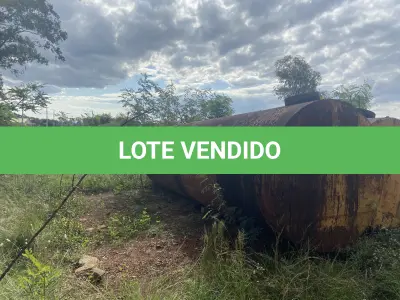 LOTE 046 - Tonel usado com diesel. Volume aproximado 9.000 litros