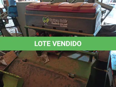 LOTE 015 - Enxada Rotativa Encanteiradora - Marca: Plantforte - Modelo: Geração 2.0 -- Cor: Verde - Ano de Fabricação: 2017