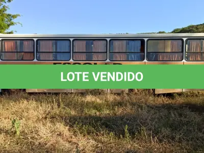 LOTE 006 - Espécie / Tipo: Ônibus de Passageiros - Marca: Volkswagen - Modelo:  COF 16.180 - 184 CV - Ano/Modelo: 1996/1996 - 48 Passageiros - Cor:  Branca