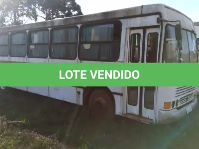 LOTE 005 - Espécie / Tipo: Ônibus de Passageiros- Marca: Mercedes Benz- Modelo:  OF 1318 - 184 CV - Ano/Modelo: 1996/1996 - 47 Passageiros - Cor:  Branca