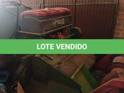LOTE 015 - Enxada Rotativa Encanteiradora - Marca: Plantforte - Modelo: Geração 2.0 -- Cor: Verde - Ano de Fabricação: 2017