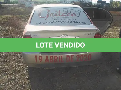 LOTE 5 - Toyota Corolla ano 2002