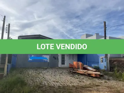 LOTE 001 - Imóvel com 402,09 m2 na Rua Sergipe nº 961, Bairro Floresta na cidade de Camaquã