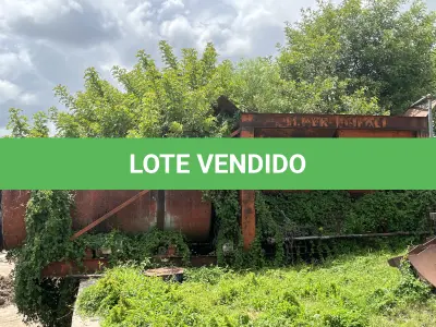 LOTE 020 - Sucata industrial e de reservatórios diversos