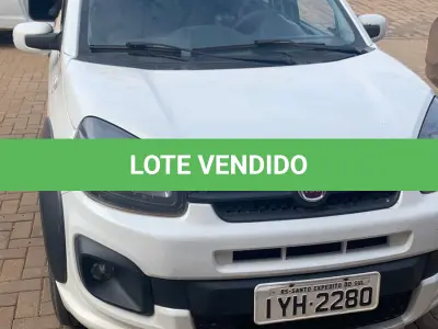 LOTE 003 - Fiat Uno Way 1.3, Ano/Modelo 2017/2018, Branco